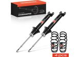 Frankberg 2X Molla Di Sospensione+2X Ammortizzatore A Gas A Pressione Muso Dell'asse Anteriore Per Mazda RX-8 Fe Se 2003-2012
