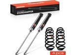 Frankberg 2X Molla Sospensione+2X Ammortizzatore Pressione Gas Posteriore Per Audi A3 Sportback 8P1 8PA