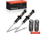 Frankberg 2X Molla Sospensione+2X Ammortizzatore Pressione Gas Anteriore Per Land Rover Discovery Iii L319