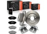 Frankberg 2X Pinza Freno+2X Dischi Freno+4X Pastiglie Freno Anteriori Per Land Rover Discovery Ii