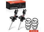 Frankberg 2X Molla Sospensione+2X Ammortizzatore Pressione Gas Anteriore Per Mercedes-Benz Classe A W176 Classe B W242 W246