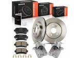Frankberg 2X Pinza Freno+2X Dischi Freno+4X Pastiglie Freno Posteriori Per Opel Insignia A Notchback Sports Tourer G09