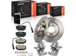 Frankberg 2X Pinza Freno+2X Dischi Freno+4X Pastiglie Freno Posteriore Per Vw Transporter Iv Bus 70B 70C 70J 70K 7DB 7DC 7DJ 7DK