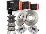 Frankberg 2X Pinza Freno+2X Dischi Freno+4X Pastiglie Freno Anteriori Per Mini Mini Countryman Paceman R60 R61