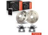 Frankberg 2X Pinza Freno+2X Dischi Freno Posteriori Per Honda CR-V 3 Re 2006-2012