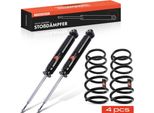 Frankberg 2X Molla Sospensione+2X Ammortizzatore Pressione Gas Posteriore Per Ford Mondeo Iv Turnier BA7