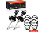 Frankberg 2X Molla Sospensione+2X Ammortizzatore Pressione Gas Anteriore Sinistra Destra Per Mazda CX-5 Gh Ke 2012-2017