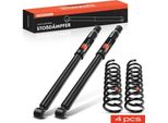 Frankberg 2X Molla Sospensione+2X Ammortizzatore Gas Pressione Posteriore Per Mercedes-Benz Classe C W203