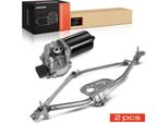 Frankberg 1X Motore Tergicristalli+1X Tirante Tergicristalli Anteriore Per Audi A6 4B2 C5 Allroad 4BH C5