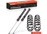 Frankberg 2X Molla Sospensione+2X Ammortizzatore Pressione Gas Posteriore Per Vw Polo 6C1 6R1 2009-2014