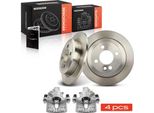 Frankberg 2X Pinza Freno+2X Dischi Freno Posteriori Per Mini Mini Cabriolet R50 R53