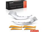 Frankberg 2X Striscia Di Rivestimento Paraurti Anteriore Sinistro Destro Per Mercedes-Benz Classe E A207 C207 2009-2016