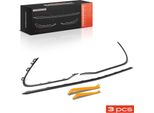 Frankberg 3X Striscia Di Rifinitura Paraurti Anteriore Sinistra Destra Centro Per Mercedes-Benz S500 4Matic W223 21-23