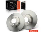 Frankberg 2X Disco Freno Asse Anteriore Sinistro Destro Per Bmw Serie 3 E90 F30 F80 E91 E92 E93 X1 E84 Anno Dal 2004