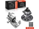 Frankberg 1X Pinza Freno + 1X Mozzo Ruota Asse Posteriore Destro Per Opel Zafira B Zafira/Zafira Family 2005-2015