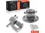 Frankberg 1X Pinza Freno + 1X Mozzo Ruota Asse Posteriore Destro Per Mercedes-Benz Classe A W169 B W245 2004-2012
