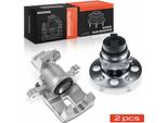 Frankberg 1X Pinza Freno + 1X Mozzo Ruota Asse Posteriore Destro Per Kia Picanto Hy 1.0L 1.1L 2005-2011