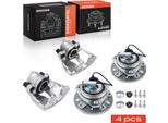 Frankberg 2X Pinza Freno + 2X Mozzo Ruota Asse Anteriore Sinistra Destra Per Opel Astra H Caravan Gtc Twintop Notchback 1U2 1U5