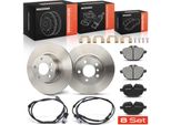 Frankberg 1X Dischi Freno Pastiglie Freno Set Asse Posteriore Sinistra Destra Per Bmw X3 F25 X4 F26 1.6L 2.0L 3.0L 2010-2018
