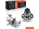 Frankberg 1X Pinza Freno + 1X Mozzo Ruota Asse Posteriore Sinistro Per Hyundai I10 199 110 323 1.0L 1.1L 1.2L 2008-2013
