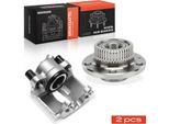 Frankberg 1X Pinza Freno + 1X Mozzo Ruota Asse Anteriore Sinistra Per Bmw Serie 3 E36 E46 Z3 Coupe Z4 Roadster 1990-2009