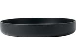 Vivanno Vaso Da Fiori In Fibra Di Vetro Oryven, Antracite Opaco - 40X6 Cm