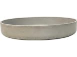 Vivanno Vaso Da Fiori In Fibra Di Vetro Oryven Vaso, Grigio Cemento Design Cemento - 30X5 Cm