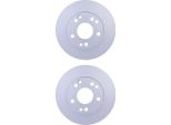 2 Dischi Freno Anteriori Hella Per Mercedes 190 (W201)