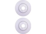 2X Hella 8DD 355 129-521 Disco Freno, Asse Anteriore