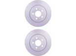 2X Hella 8DD 355 129-751 Disco Freno, Asse Anteriore