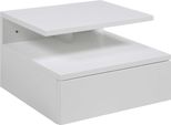 Comodino Ashlan 1 Cassetto Bianco.