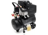 Compressore D'aria Wiltec Con Serbatoio Da 24L Serbatoio D'aria Da 1100W Compressore Da Officina Da 1,1 Kw 8 Bar, Compressore D'aria, Compressore Mobile