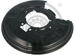 Optimal Piastra Paraspruzzi Per Disco Freno Per Bmw 3 Berlina (E46) Posteriore Destro BSP-5009R Piastra Di Ancoraggio
