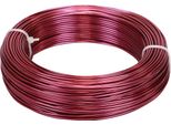 Filo Di Alluminio Rosa - 20 - 2,00 Mm 60 M 500 G