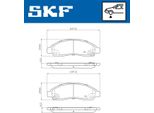 Skf Set Di Pastiglie Freno Pastiglie Freno Anteriori Per Chevrolet Colorado I Vkbp 80810 A