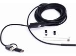 Kraft&Dele Telecamera Di Ispezione Endoscopica Usb 2.0, Micro Usb, USB-C KD10412