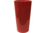 Euro3Plast Vaso Per Piante Tuit Ø 33 Cm Rosso Opaco