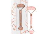 Massaggiatore Facciale Al Quarzo Rosa Crystallove 3D