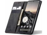 Spacecase Custodia Flip A Portafoglio Per Google Pixel 9A Nero