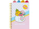 Erik Editores Pusheen Progetto Frutti Notizbuch Rosa Rosa Taglia Unica