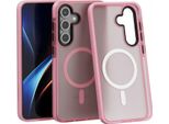 Custodia Magnetica Per Magsafe Spacecase Hybrid Fusion Mag Per Galaxy S25+ Rosa