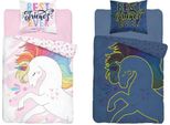 Detexpol Biancheria Da Letto Fosforescente 160X200 Unicorno Bianco E Rosa 4537 A Fluo 10