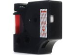 Jetworld Nastro Di Ricambio Dymo D1 Rosso Su Trasparente, 19 Mm X 7 M (45802) (S0720820)