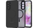 Custodia Magnetica Magsafe Spacecase Hybrid Mag Per Galaxy A36 5G Nero