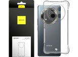 Spacecase Custodia In Silicone Antiurto Per Honor Magic 7 Lite 2.0 Trasparente
