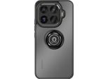 Avizar, Custodia Xiaomi 15T Pro Con Anello Magnetico, Finitura Opaca, Nero