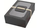 Scatola Regalo In Carta Kraft, Finestra Trasparente, Ideale Per Biscotti E Dolci, Nero, 22X15X7Cm, 15 Pezzi