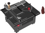 Sega Circolare Da Banco, Design Compatto, Velocità Regolabile, Nero