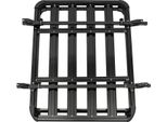 Portapacchi Da Tetto Per Suv - Universale - Alluminio, Doppio Strato - 127 X 97 Cm - Portata 68 Kg - Collegamento Senza Giunture - Nero