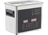 Lavatrice A Ultrasuoni, Capacità Vasca 3,2 Litri, Potenza Ultrasuoni 120 W, Potenza Riscaldamento 100 W, Temperatura Regolabile 0-80℃, Doppia Frequenza 28/40 Khz